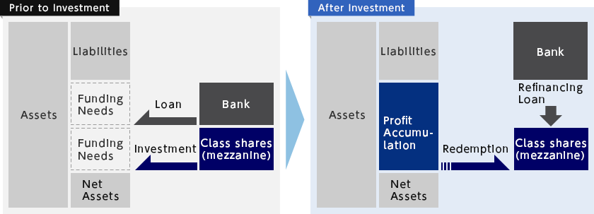 Details of needs prior to investment